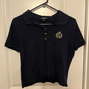 Ralph Lauren Cropped Logo Polo